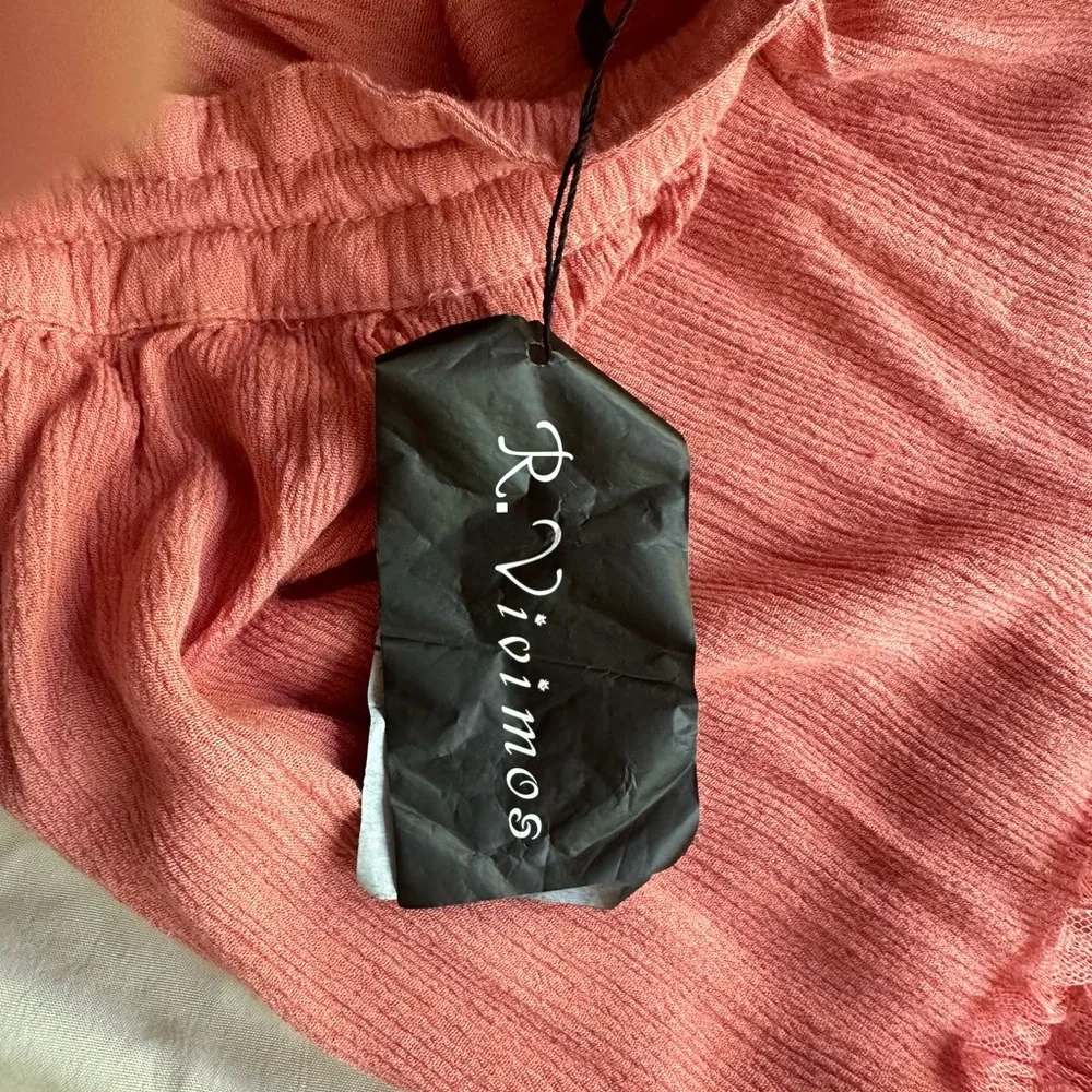 Pink boho (bohemian) dress. #boho#bohemian#pinkbohodress#dressboardwalk - Picture 6 of 7